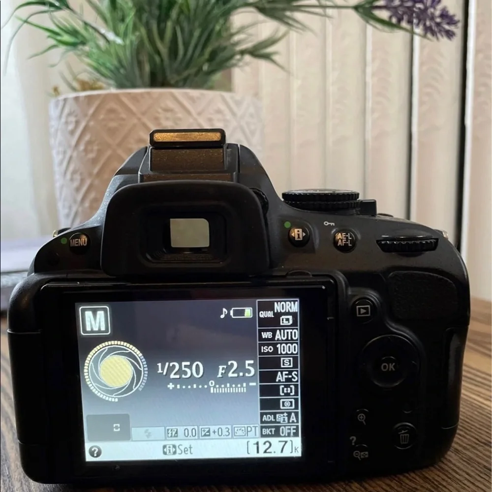 Nikon D5100 with 35mm 1.8 Lens- lightly used